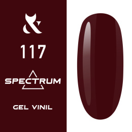 F.O.X Spectrum 117 Madam - witrażowy lakier hybrydowy, 7 ml