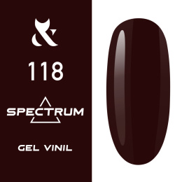 F.O.X Spectrum 118 Bardot - lakier hybrydowy, 7 ml