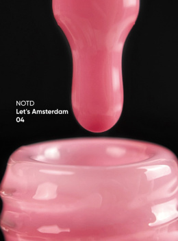 NAILSOFTHEDAY Let's Amsterdam 04 NEW - kamuflująca baza do paznokci (różowa), 10 ml