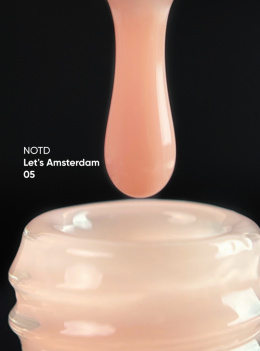 NAILSOFTHEDAY Let's Amsterdam 05 NEW - kamuflująca baza do paznokci (beżowa), 10 ml