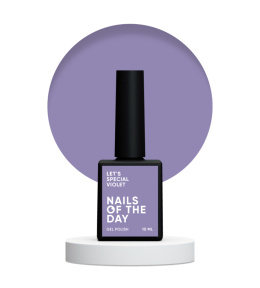 NAILSOFTHEDAY Let's special Violet - lakier hybrydowy, 10 ml