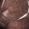 NAILSOFTHEDAY Polygel shimmer 06 - ciemno-beżowy akrylożel z drobinką, 30 g