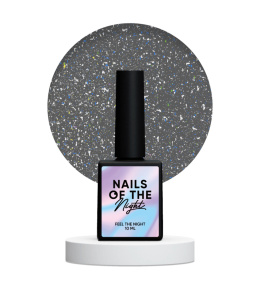 Top hybrydowy NAILSOFTHEDAY Reflective top Holographic, 10 ml