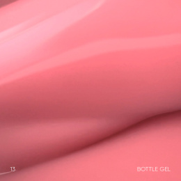 NAILSOFTHEDAY Bottle gel 13 - kryjący ciemno-różowy żel do wzmocnienia i naprawy, 10 ml