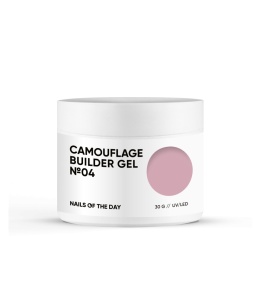 NAILSOFTHEDAY Camouflage gel 04 - nudowy gęsty żel budujący, 30 g