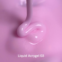 NAILSOFTHEDAY Liquid acrygel 03 - mleczno-rózowy płynny akrylożel, 15 ml