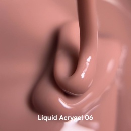 NAILSOFTHEDAY Liquid acrygel 06 - ciepły nude płynny akrylożel, 15 ml