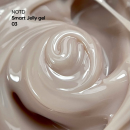 NAILSOFTHEDAY Smart Jelly gel 03 - brzoskwiniowo-beżowy budujący żel-galaretka, 15 g