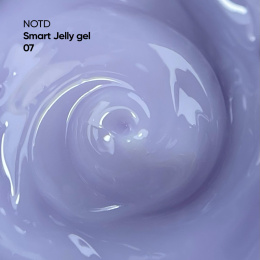 NAILSOFTHEDAY Smart Jelly gel 07 - jasno-fioletowy budujący żel-galaretka, 15 g