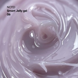 NAILSOFTHEDAY Smart Jelly gel 06 - liliowo-różowy budujący żel-galaretka, 15 g