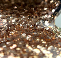 NAILSOFTHENIGHT Brokat gel 02 - złoty żel do zdobień z brokatem, 5 g