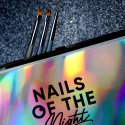 NAILSOFTHENIGHT Nail Art Brush - zestaw (3 pędzelki + etui)