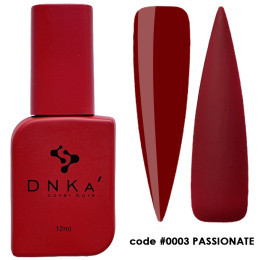 DNKa' Cover Base #0003 Passionate - czerwona baza hybrydowa, 12 ml