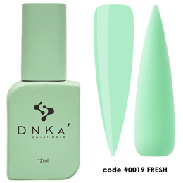 DNKa' Cover Base #0019 Fresh - zielona baza hybrydowa, 12 ml