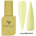 DNKa' Cover Base #0022 Naive - żółta baza hybrydowa, 12 ml