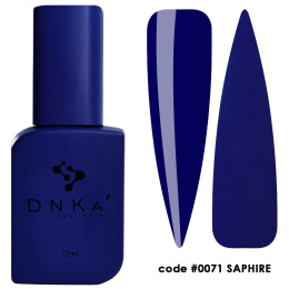 DNKa' Cover Base #0071 Saphire - granatowa baza hybrydowa, 12 ml