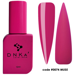 DNKa' Cover Base #0074 Muse - różowa baza hybrydowa, 12 ml