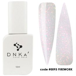 DNKa' Cover Base #0093 Firework - biała baza hybrydowa, 12 ml