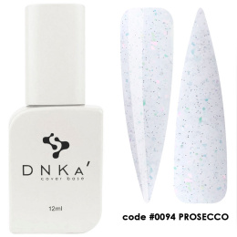 DNKa' Cover Base #0094 Prosecco - biała baza hybrydowa, 12 ml