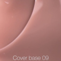 NAILSOFTHEDAY Cover base NEW 09 - półprzezroczysta nude baza , 10 ml