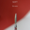 NAILSOFTHEDAY frez diamentowy do skórek - płomyk czerwony 2,3 x 10 mm
