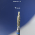 NAILSOFTHEDAY frez diamentowy do skórek - płomyk niebieski 2,3 x 10 mm