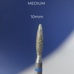 NAILSOFTHEDAY frez diamentowy - płomyk niebieski 2,3 x 10 mm